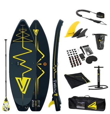 Vetus Yellow V SUP Board Heartbeat 9,5 "YOSEMITE"