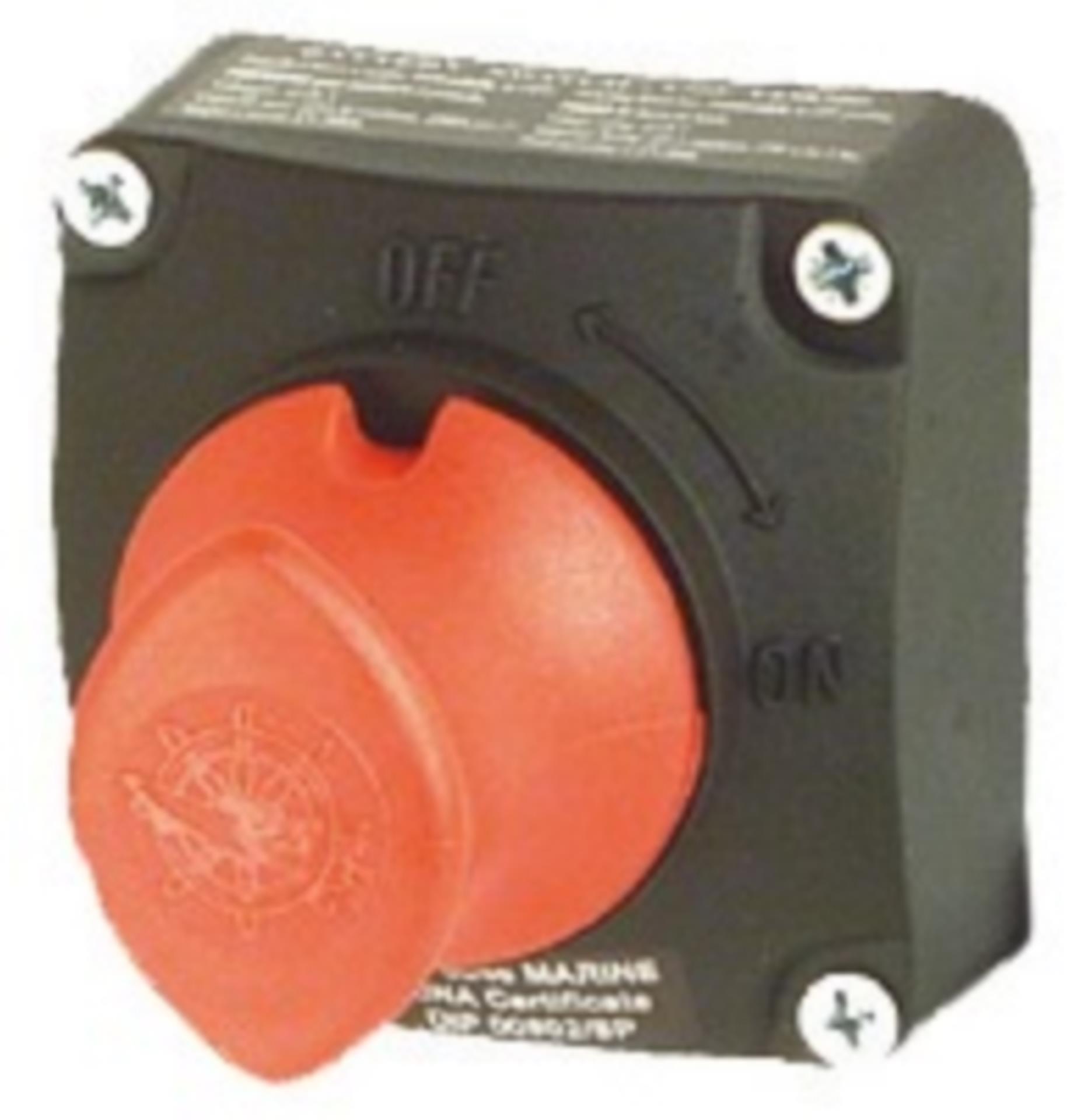 Osculati Batteriehauptschalter, Aufbau