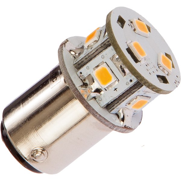 NauticLED BA15D 10-35VDC 1,4W D=19mm L=33mm