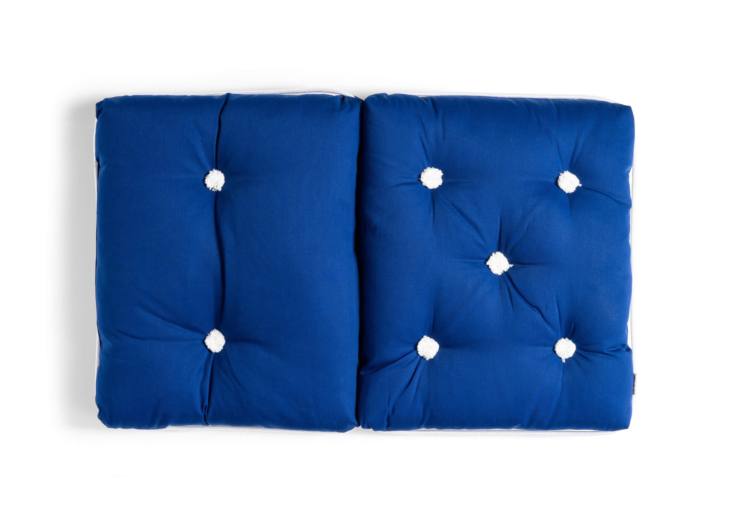 Talamex Kapok-Doppelsitzkissen / Königsblau