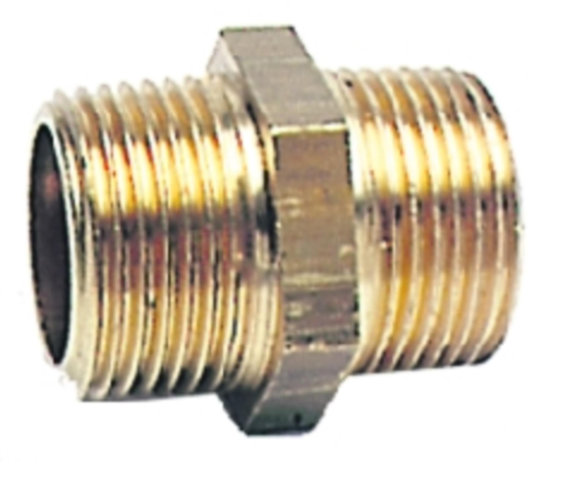 Osculati Doppelnippel Messing Außen 1/2 "