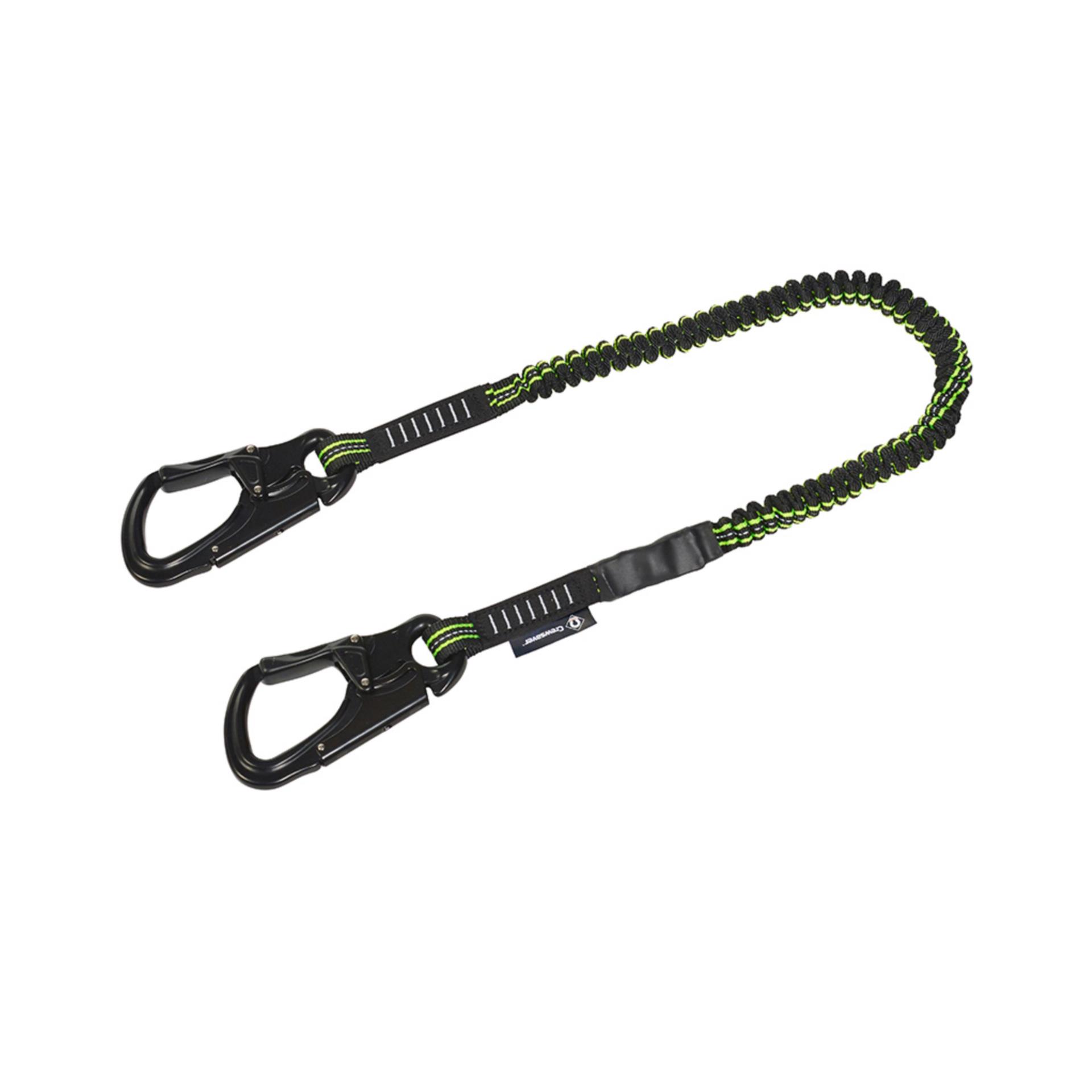 Crewsaver Lifeleine 2 Meter / 2 Karabiner elastisch