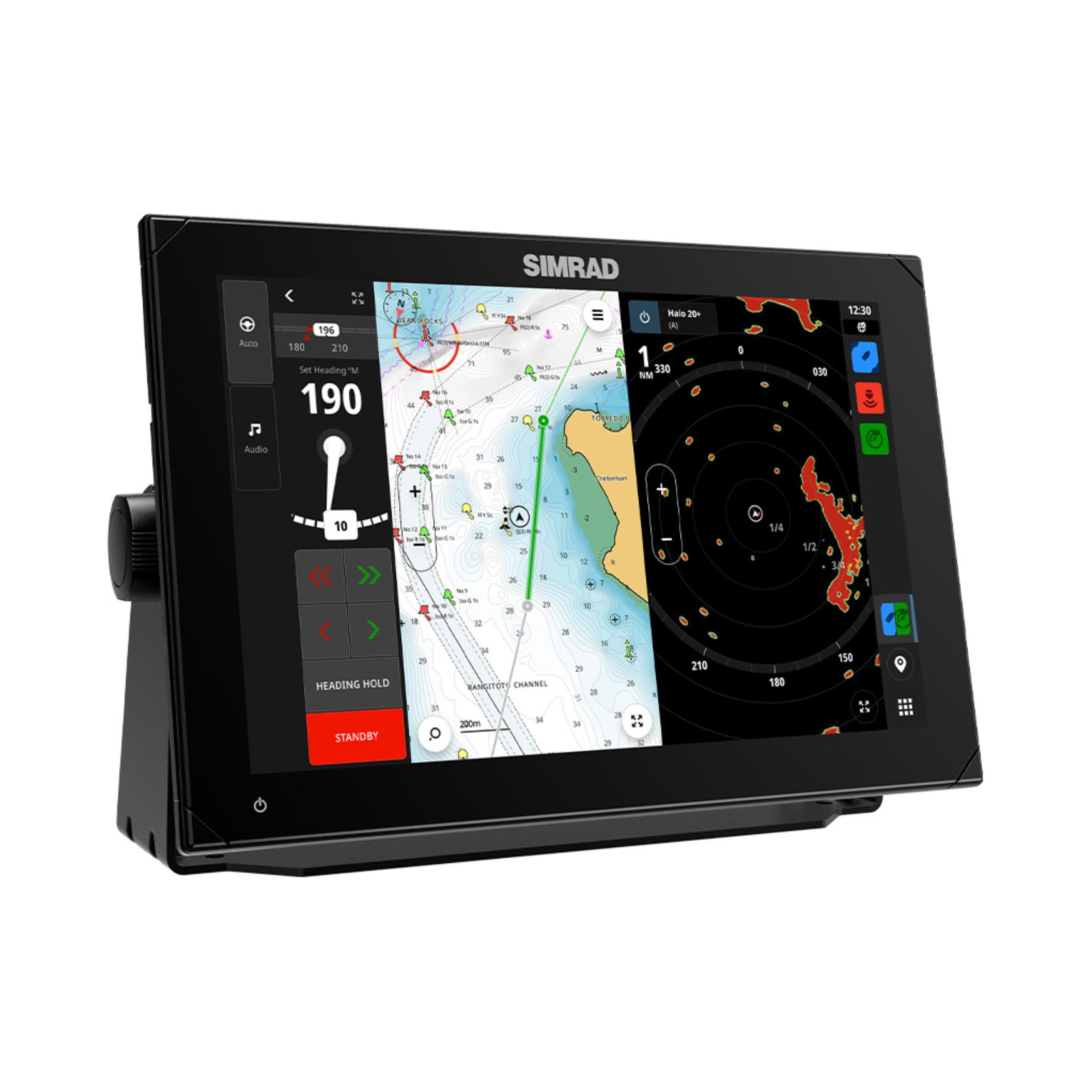 SIMRAD NSX 3012 mit Active Imaging 3-in-1-Transducer