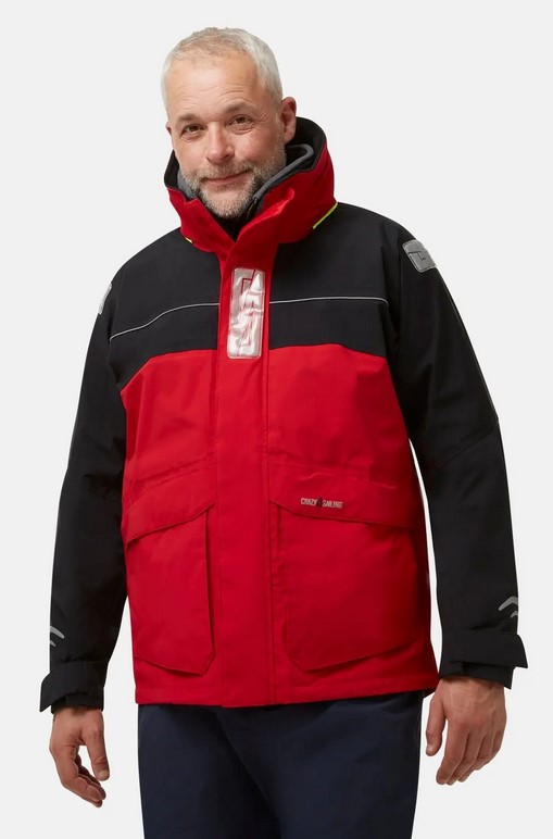 Crazy4Sailing C4S Bergen II, Jacke, rot/carbon, 3XL Crazy4Sailing C4S Bergen II, Jacke, rot/carbon, 3XL
