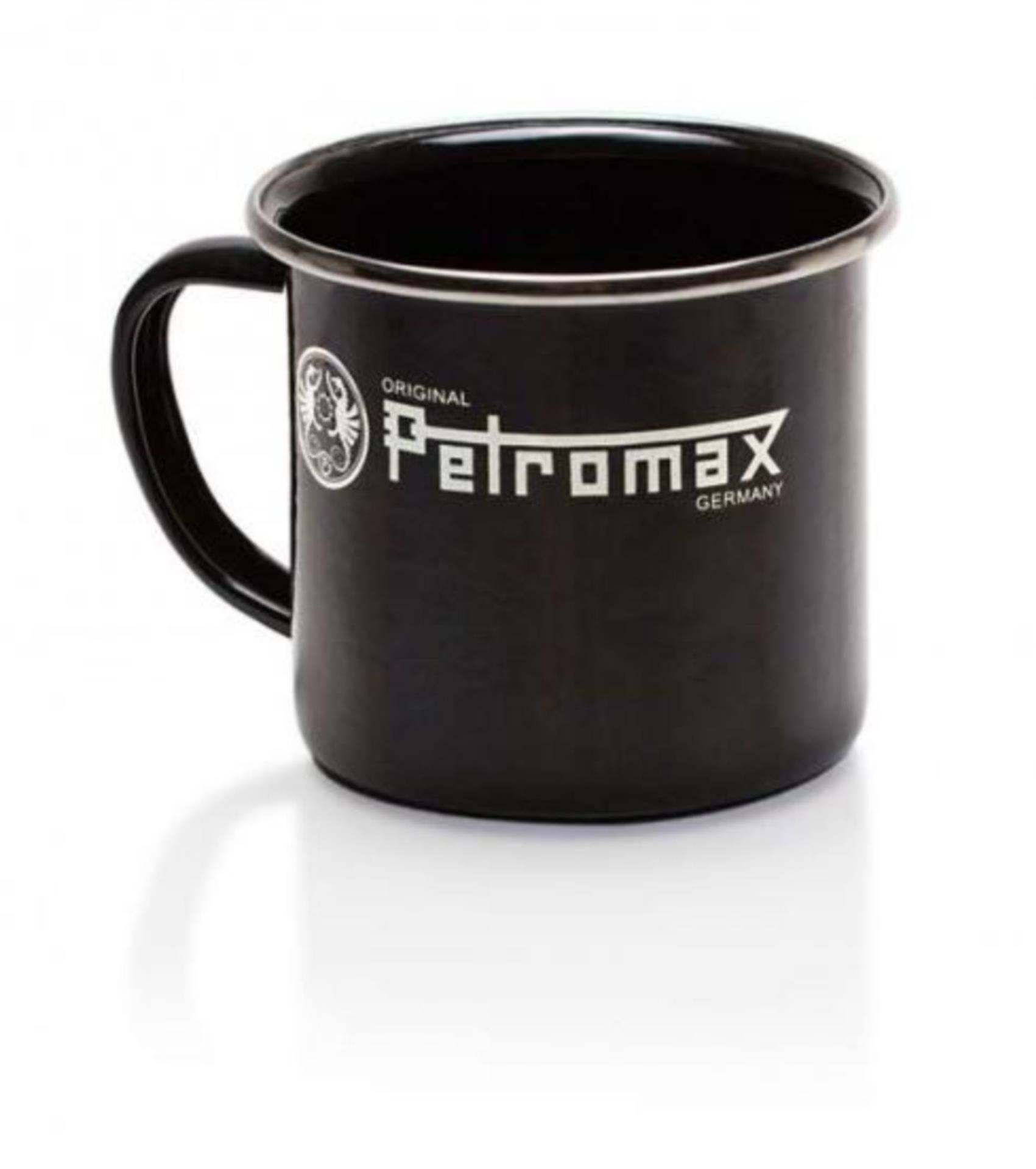 Petromax Emaillierter Becher von Petromax in Schwarz, 340 ml