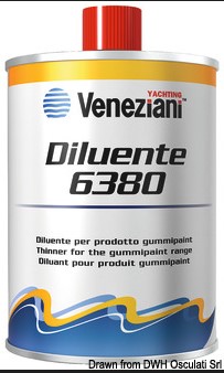 Osculati Verdünnung für Gummipaint-Lack 6380, 500ML