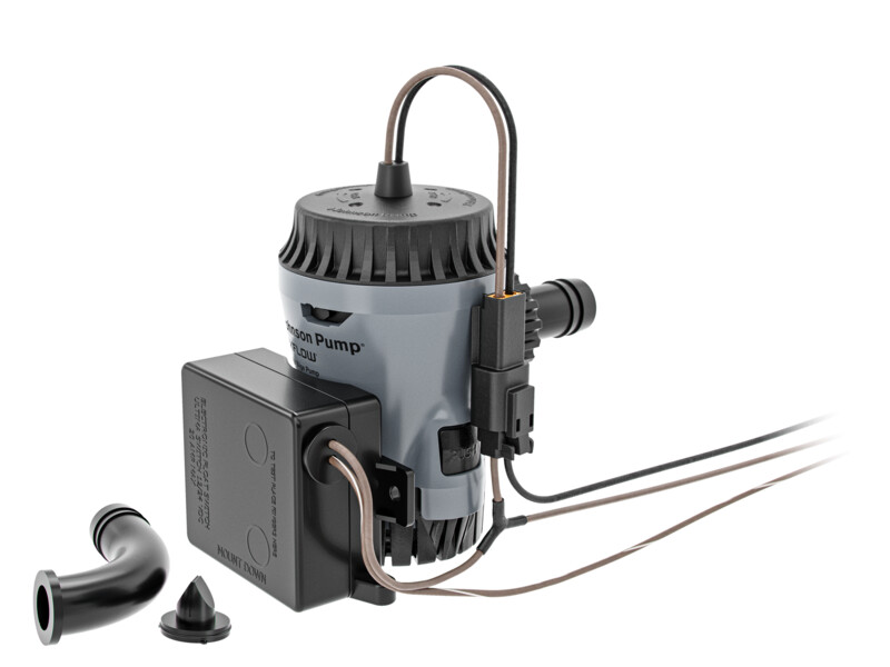 Johnson Bilgenpumpe Ultima Aqua Void, 12V / 500 GPH (1.900 Liter)