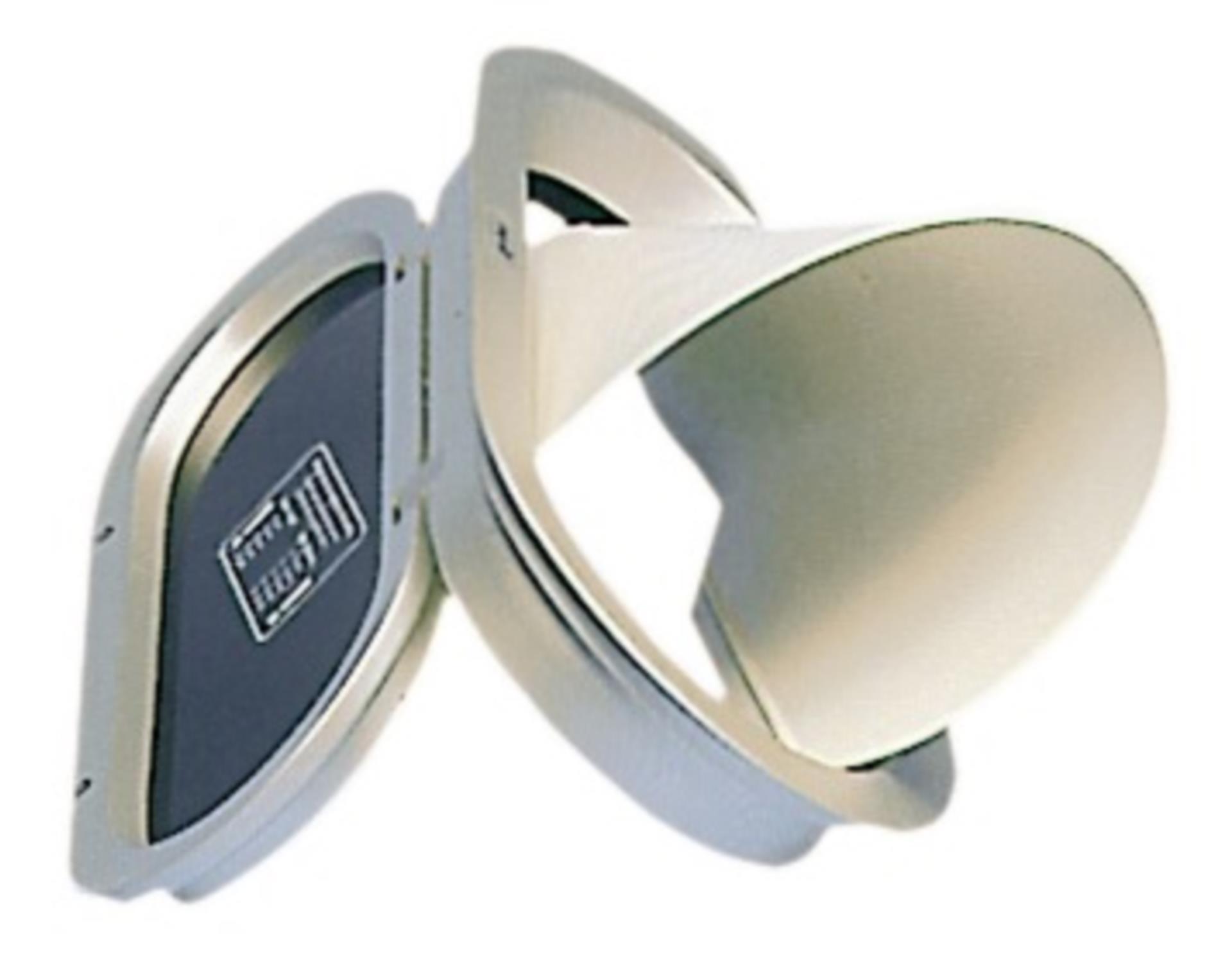 Osculati Lüftungshutze, weißer Kunststoff für Bullauge