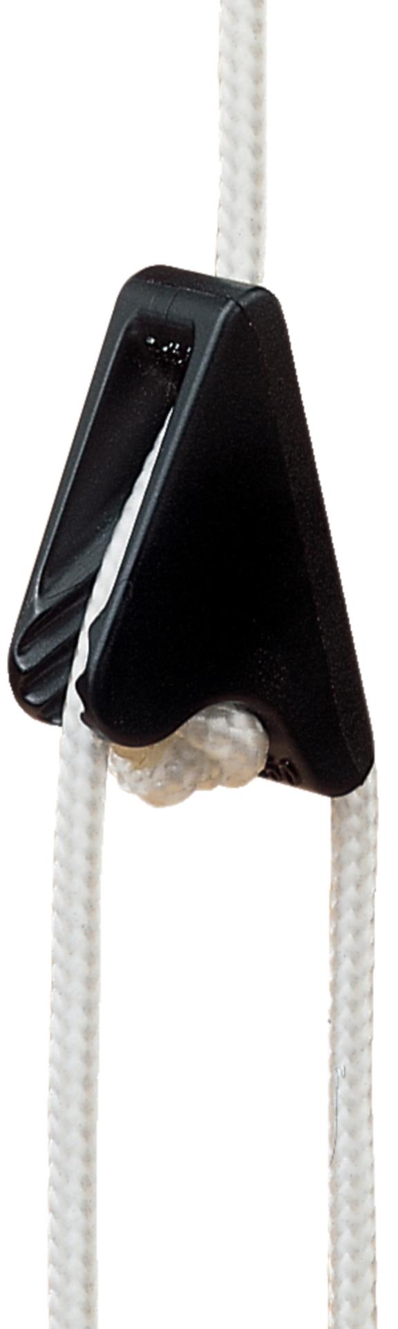 Clamcleat Planenklemme Clamcleat CL260, schwarz (8er Pack) 32 x10 mm