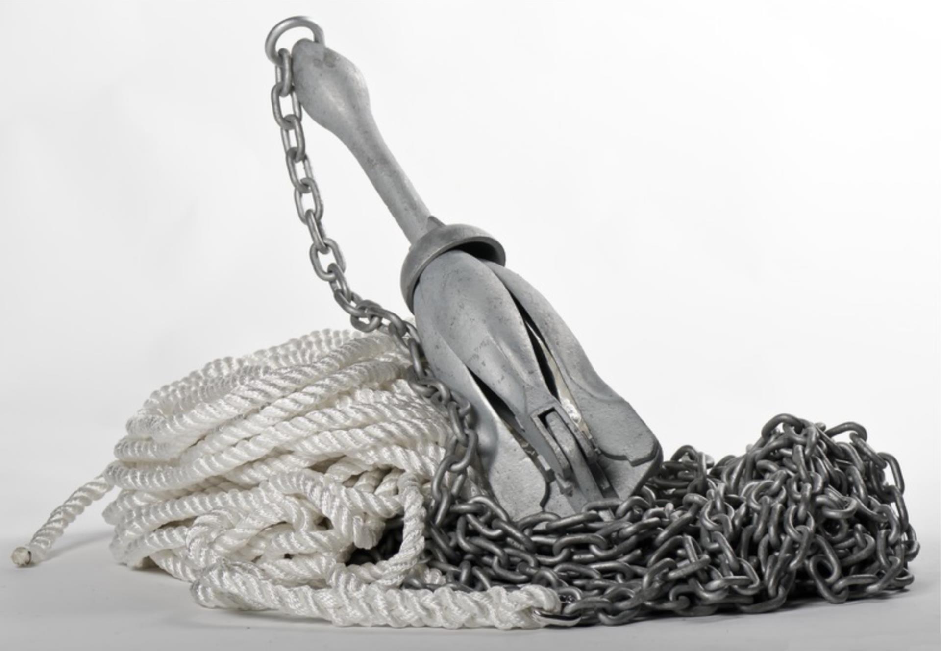 Osculati Draggen Set 6 kg, Kette 6 mmØ x10 Meter, Tau 10 mmØ x 35 Meter