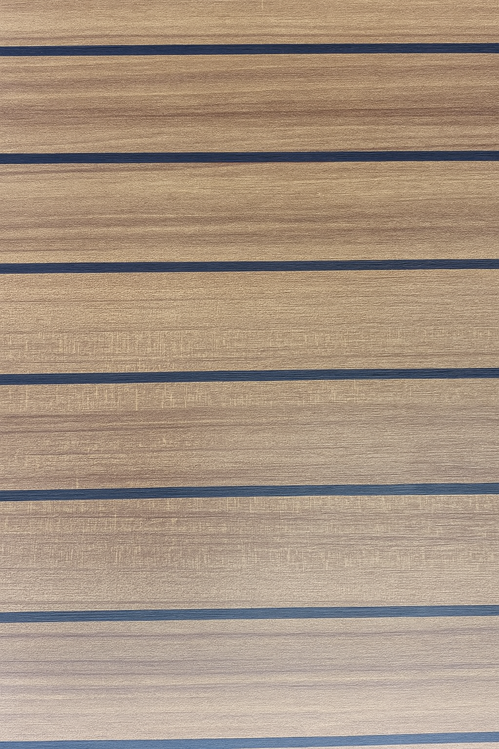 Yachticon Laminatplatte Teak / Wenge (schwarze Fugen) 3,05 x 1,30 m