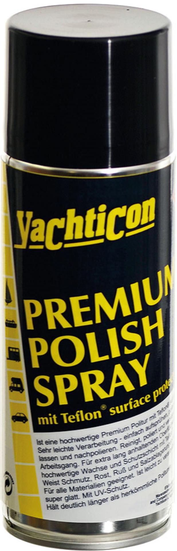 Yachticon Premium Politur mit PTFE-Antihaft, Spray 400 ml