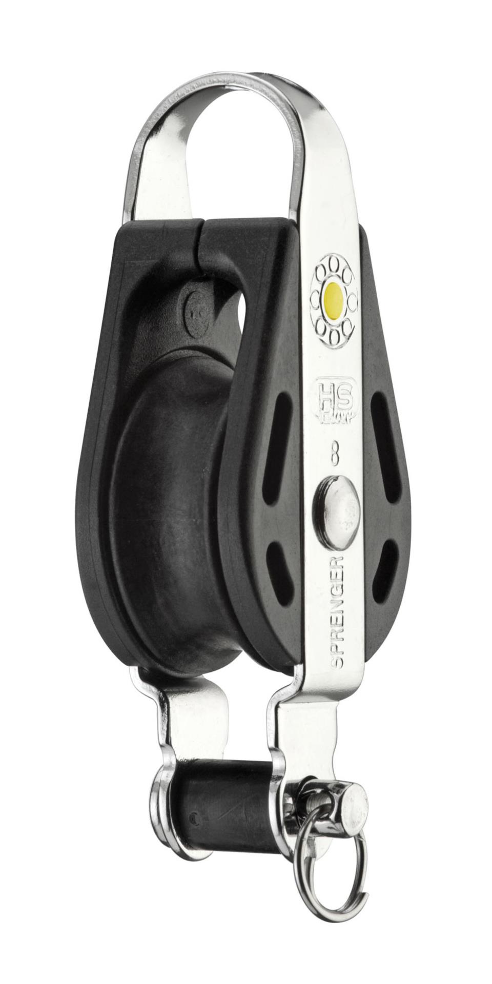 Sprenger S-Block Gleitlager 8 mm - 1 Rolle, Bügel, Hundsfott