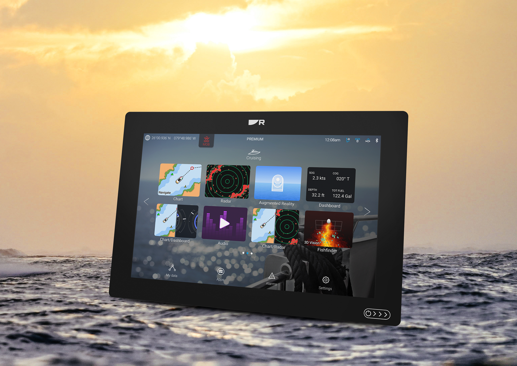Raymarine Axiom 2, 9" Kartenplotter 