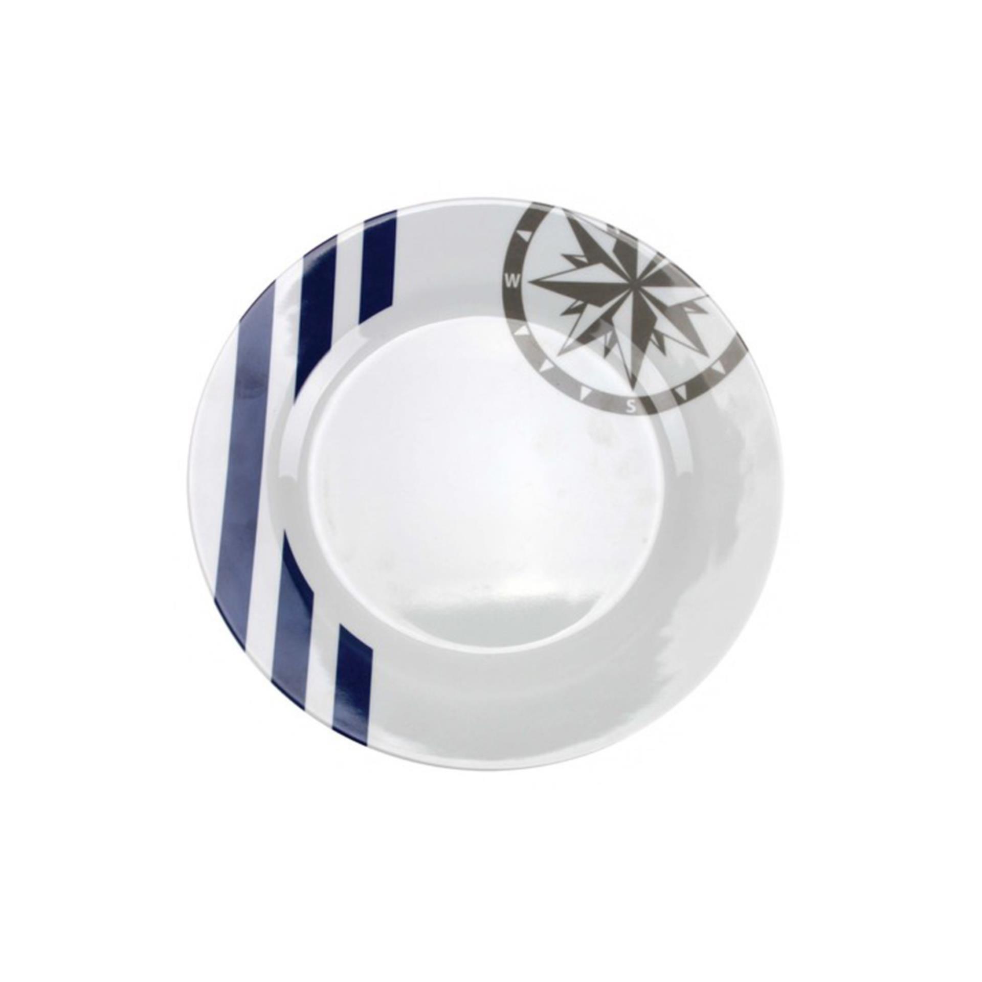 Plastimo Geschirr Marina Dinner Teller 25cm 6er Pack