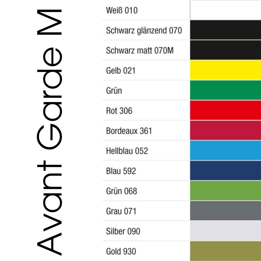 Gründl Schriftart Avant Garde M, 81 - 110 mm