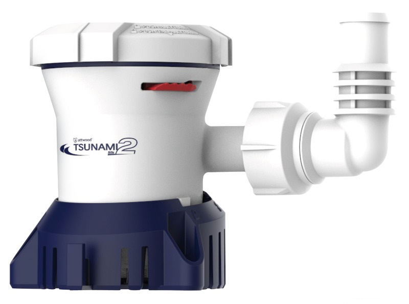 Attwood Bilgenpumpe Tsunami Mk2 T800, 12 V (1800 l/h)