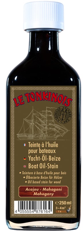 Le Tonkinois Öl Beize Mahagoni, 250 ml