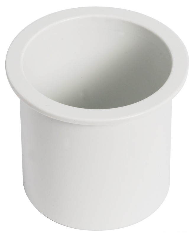 Osculati Glas- & Dosenhalter Kunststoff weiss, 86 mmØ