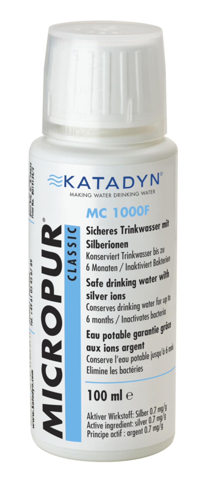 Katadyn Micropur Classic MC 1.000F, 100 ml