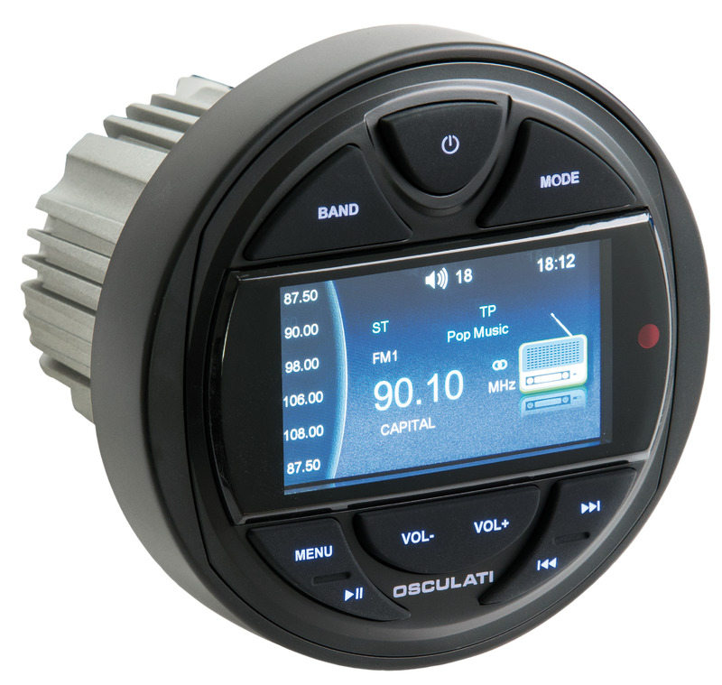 Osculati Amaturenbrett Radio M3-TFT