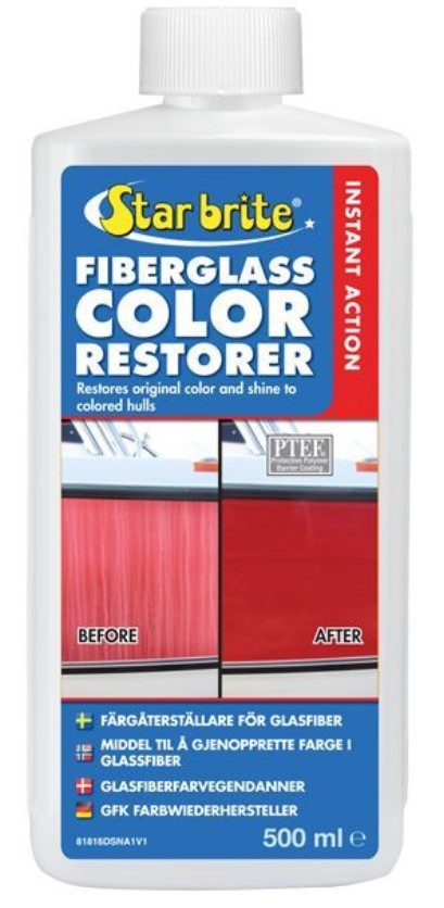 Starbrite "Fiberglas Color Restorer" GFK Farbaufbesserer, 500ml
