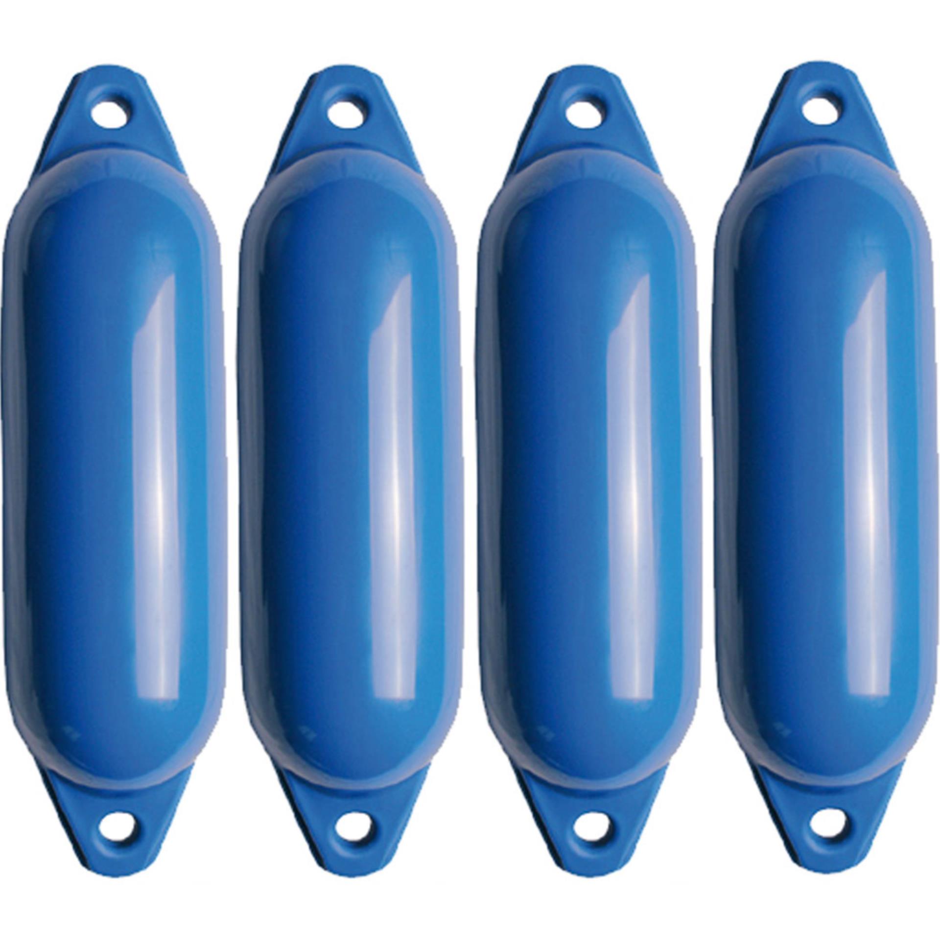 Majoni Talamex Star Fender blau, 40 x 10 cm, 4er Set