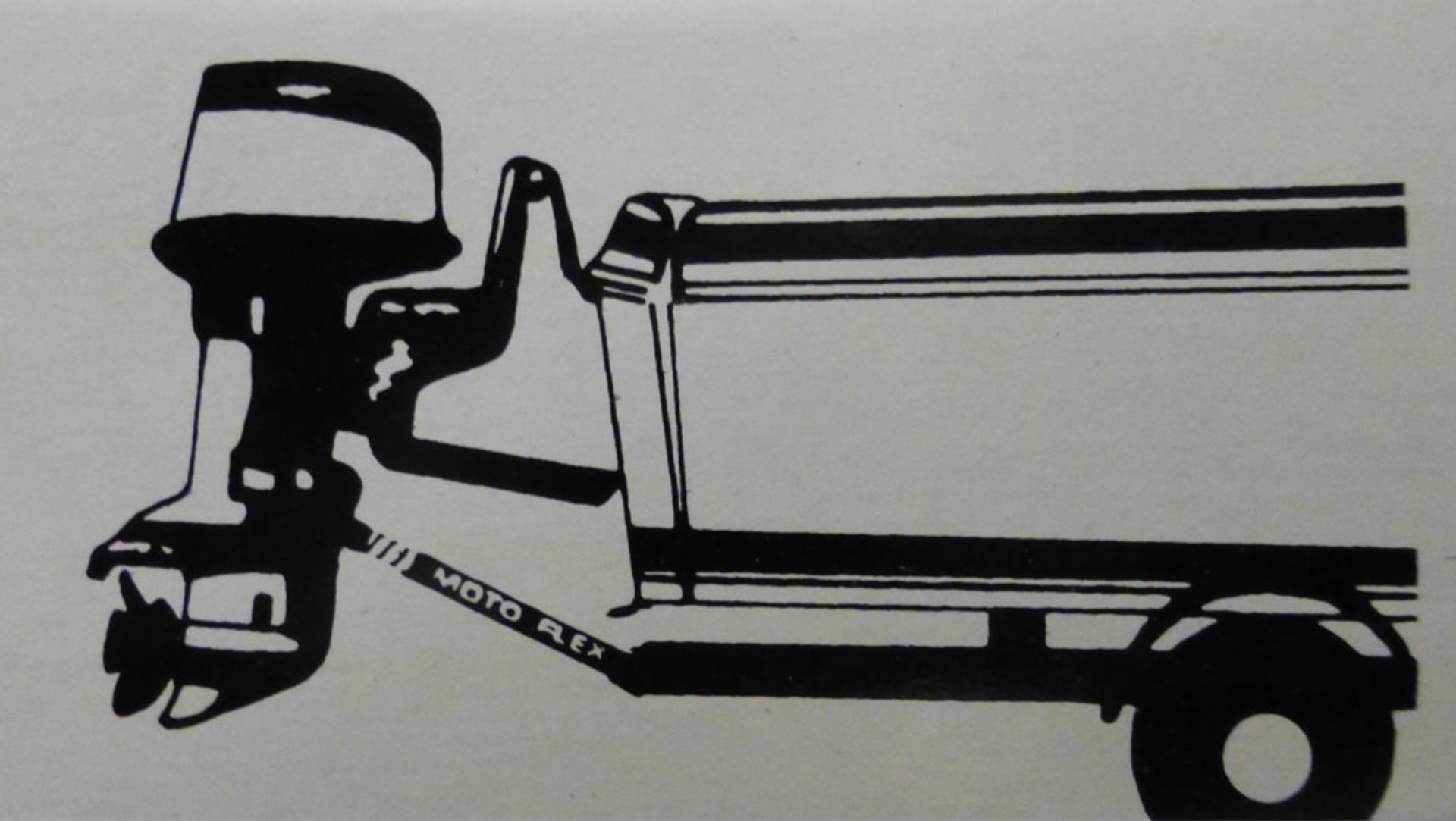 Osculati Universal Abstützung für Z-Antriebe & Aussenborder Osculati Universal Abstützung für Z-Antriebe & Aussenborder