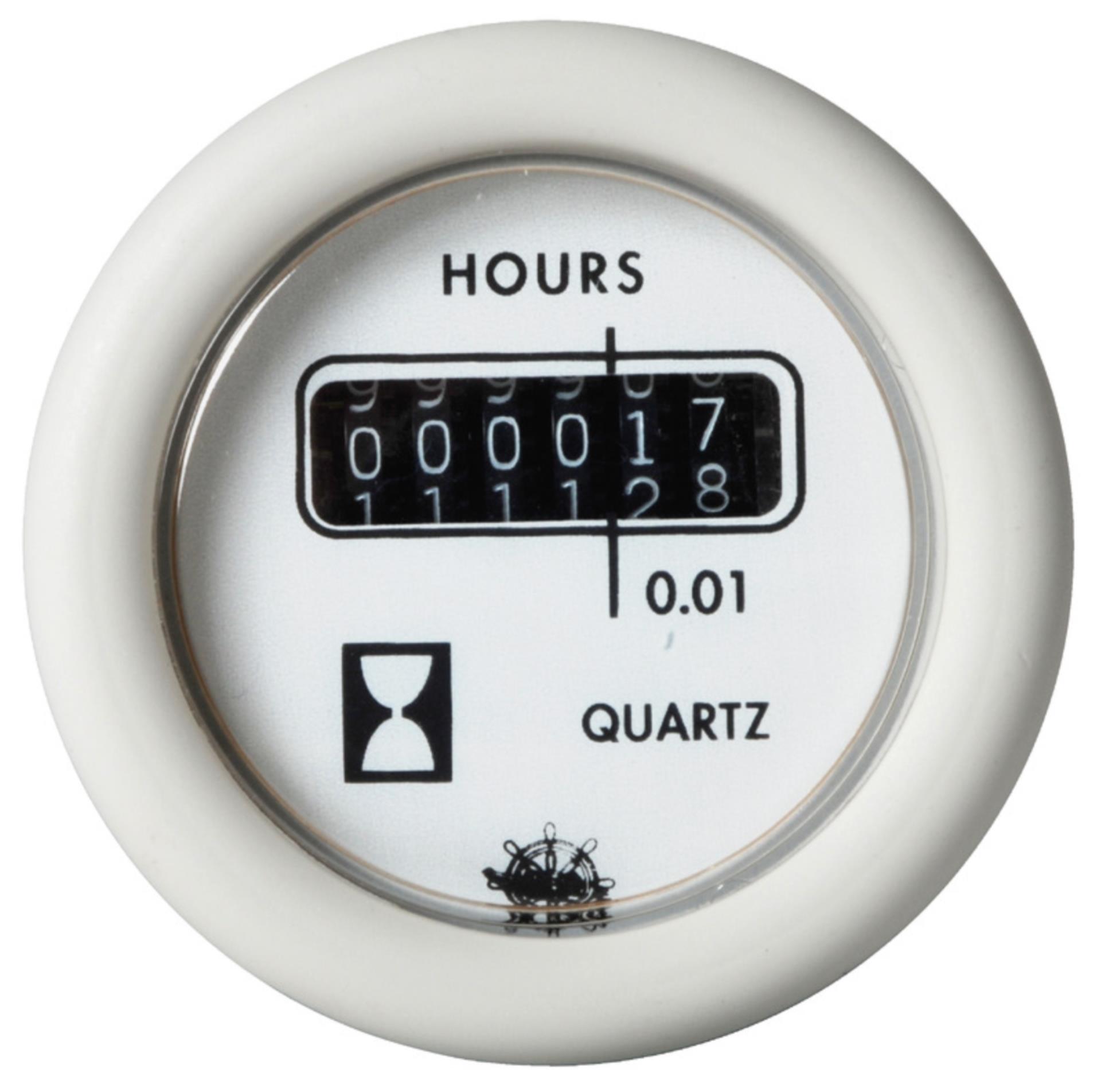 Osculati Guardian Betriebsstundenzähler 24 V, weiß