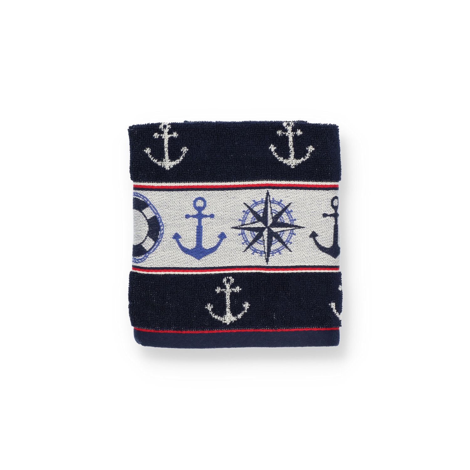 ARC Marine Handtuch mit Ankermotiv, 60 x 53 cm