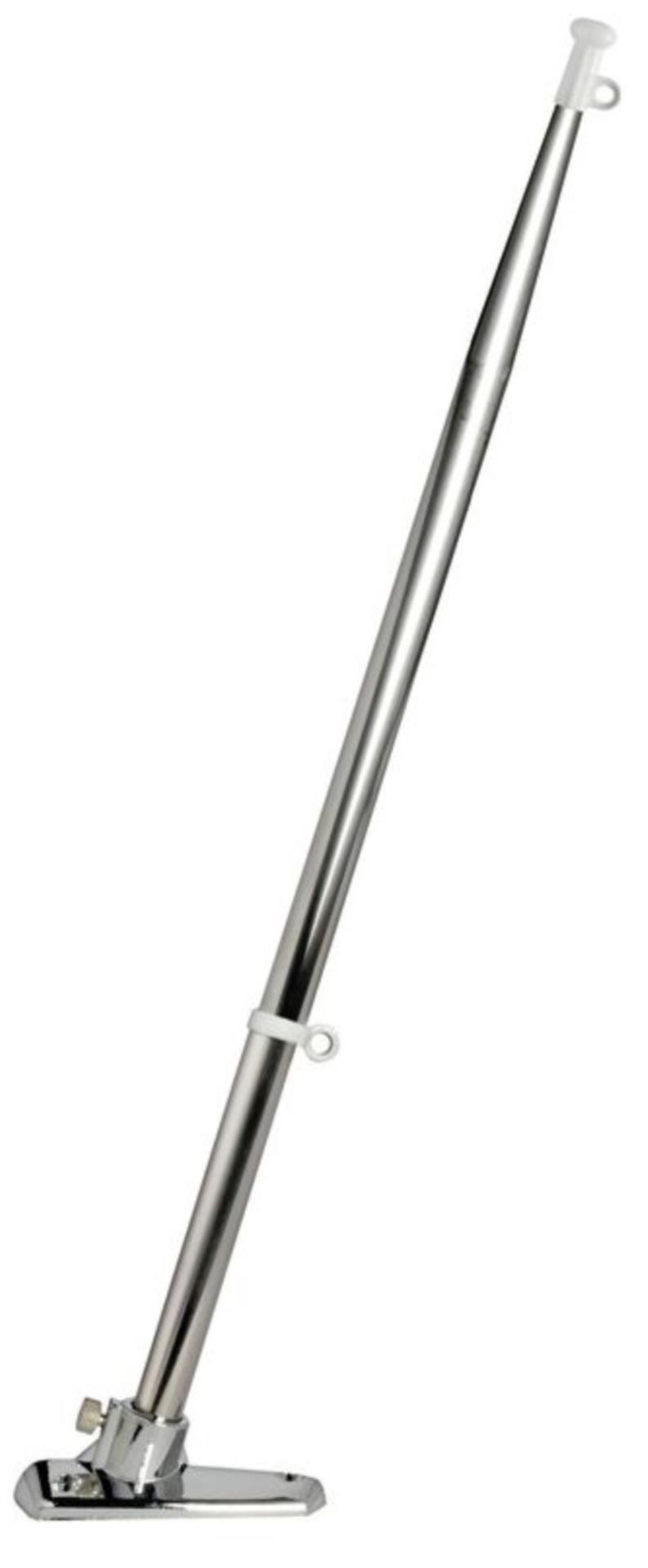 Osculati Flaggenstock Edelstahl inkl. Fuß, 40 cm Osculati Flaggenstock Edelstahl inkl. Fuß, 40 cm