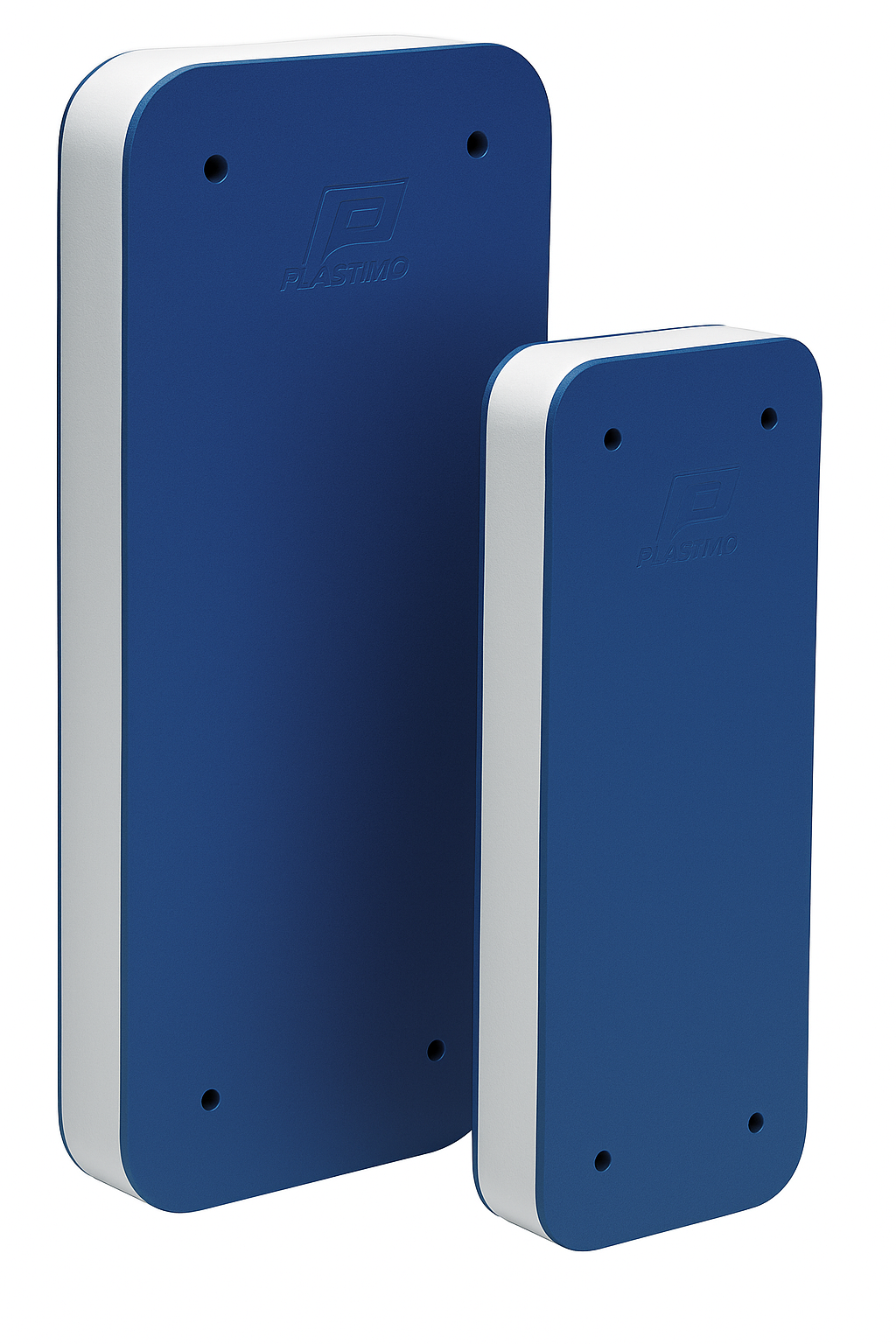 Osculati Plattenfender blau, 65 x 31 x 8 cm