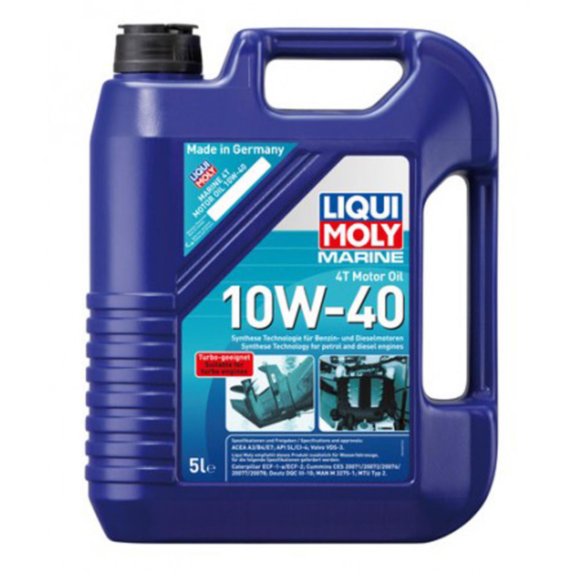 Liqui Moly 4T Motor Oil 10W-40, 5 Liter
