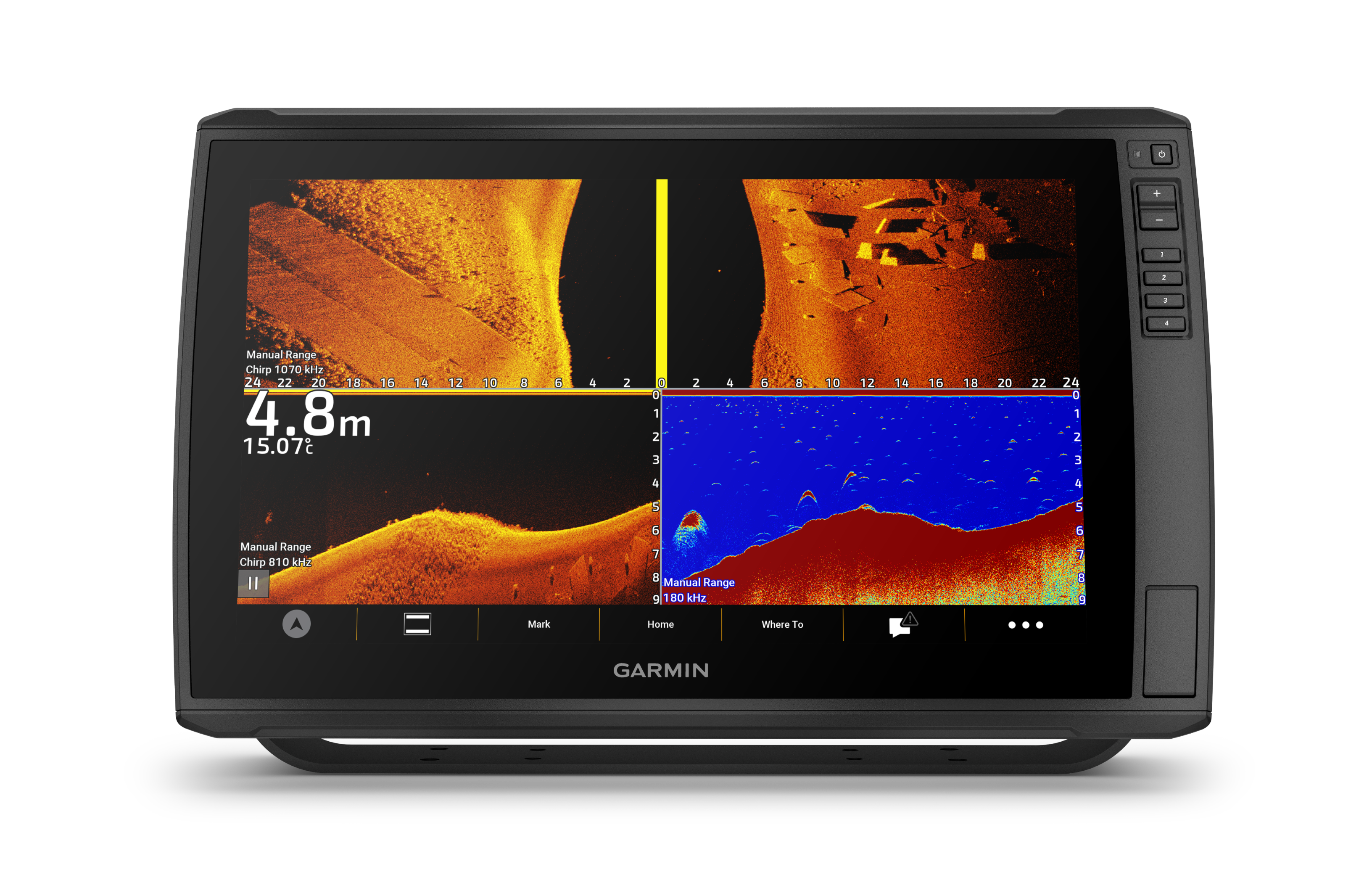 Garmin ECHOMAP Ultra 2 162sv mit GT56UHD-TM Geber