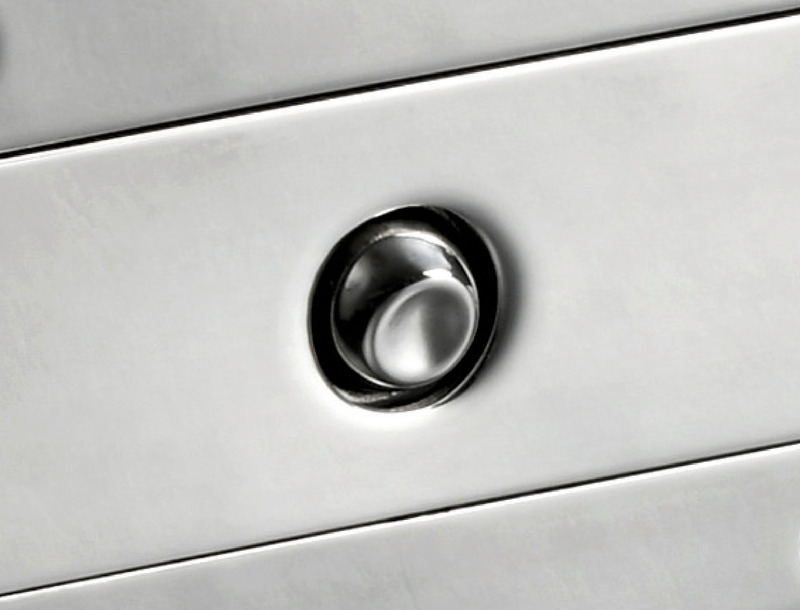 Osculati Teleskop Badeleiter mit Einschubfach 4 Stufen, 116 cm Osculati Teleskop Badeleiter mit Einschubfach 4 Stufen, 116 cm