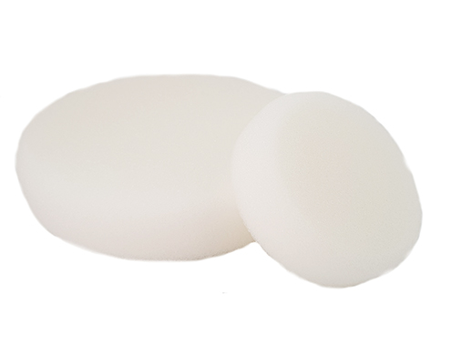 Pantera Polierschwamm weiß, 80 mm für grobe Schleifpolitur