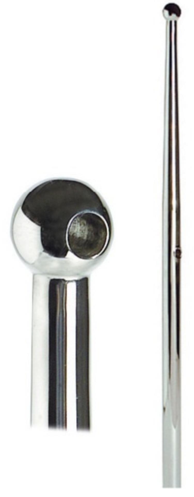 Osculati Relingsstütze 450 mm mit Kugelkopf