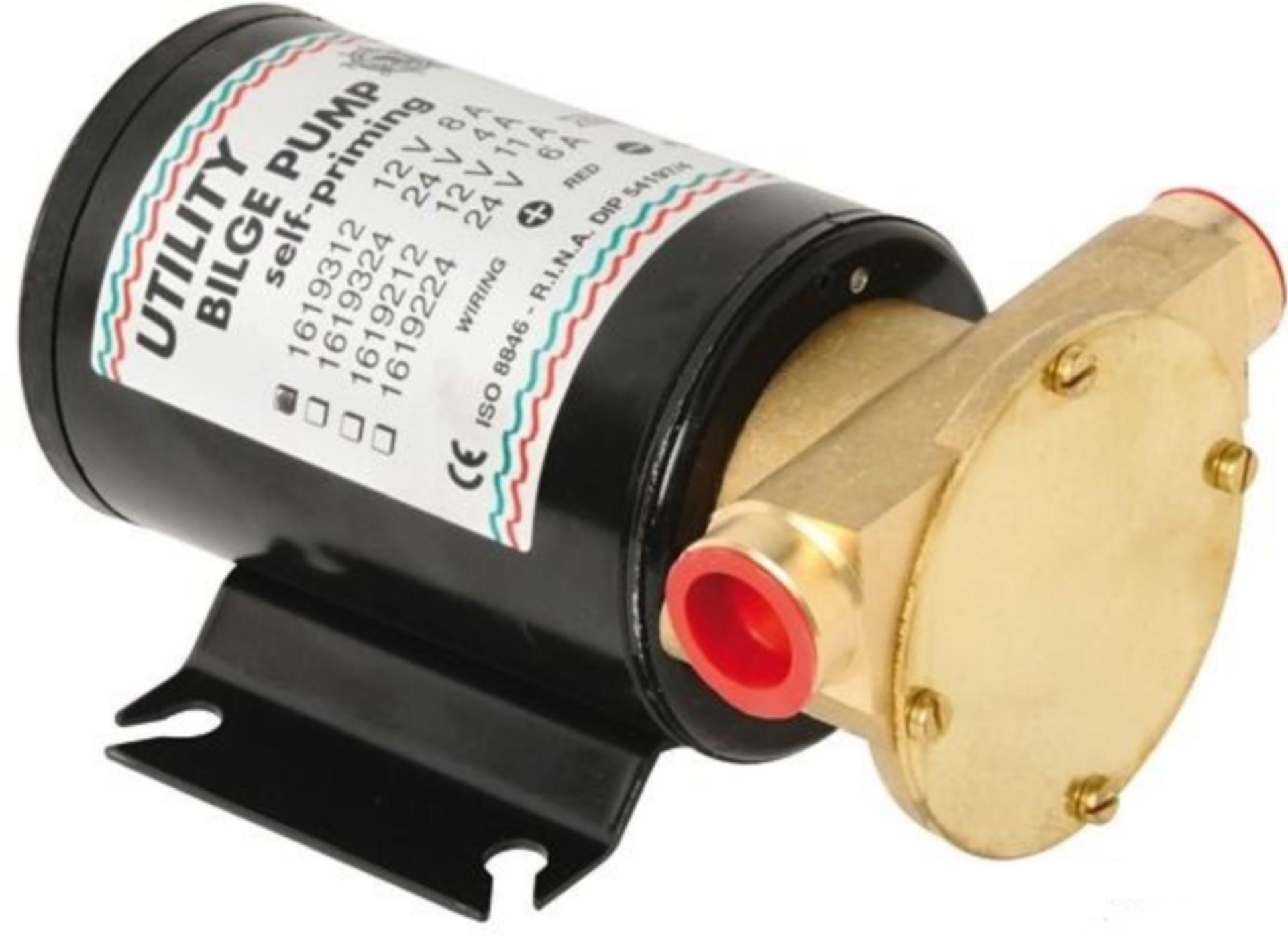 Osculati Wasserpumpe 24 V selbstansaugend, 4 A Osculati Wasserpumpe 24 V selbstansaugend, 4 A