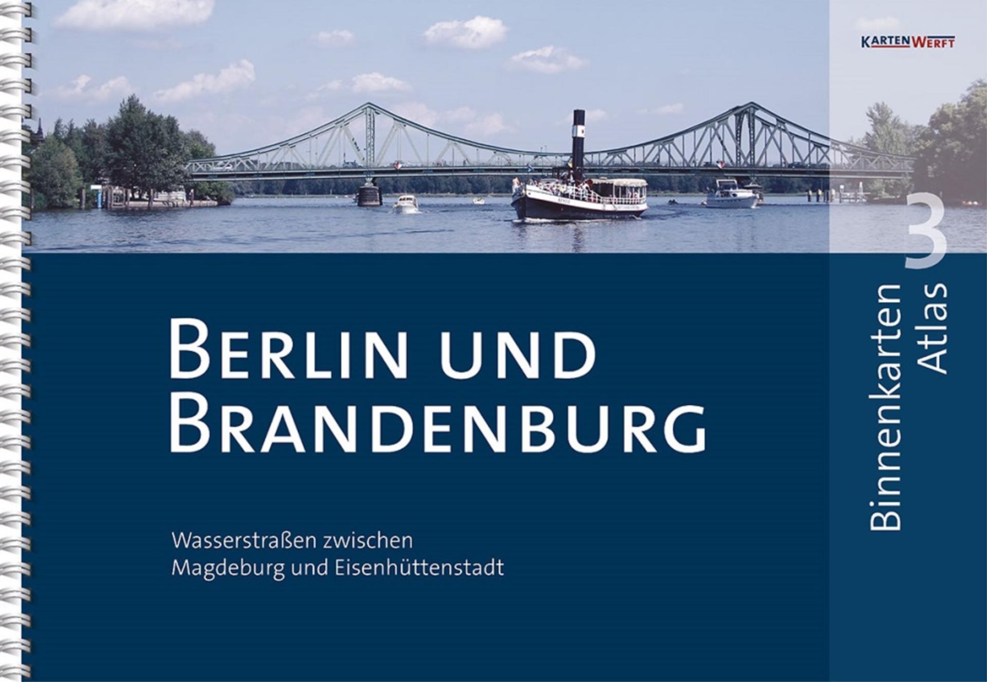 Kartenwerft Binnen Atlas 3, Berlin und Brandenburg