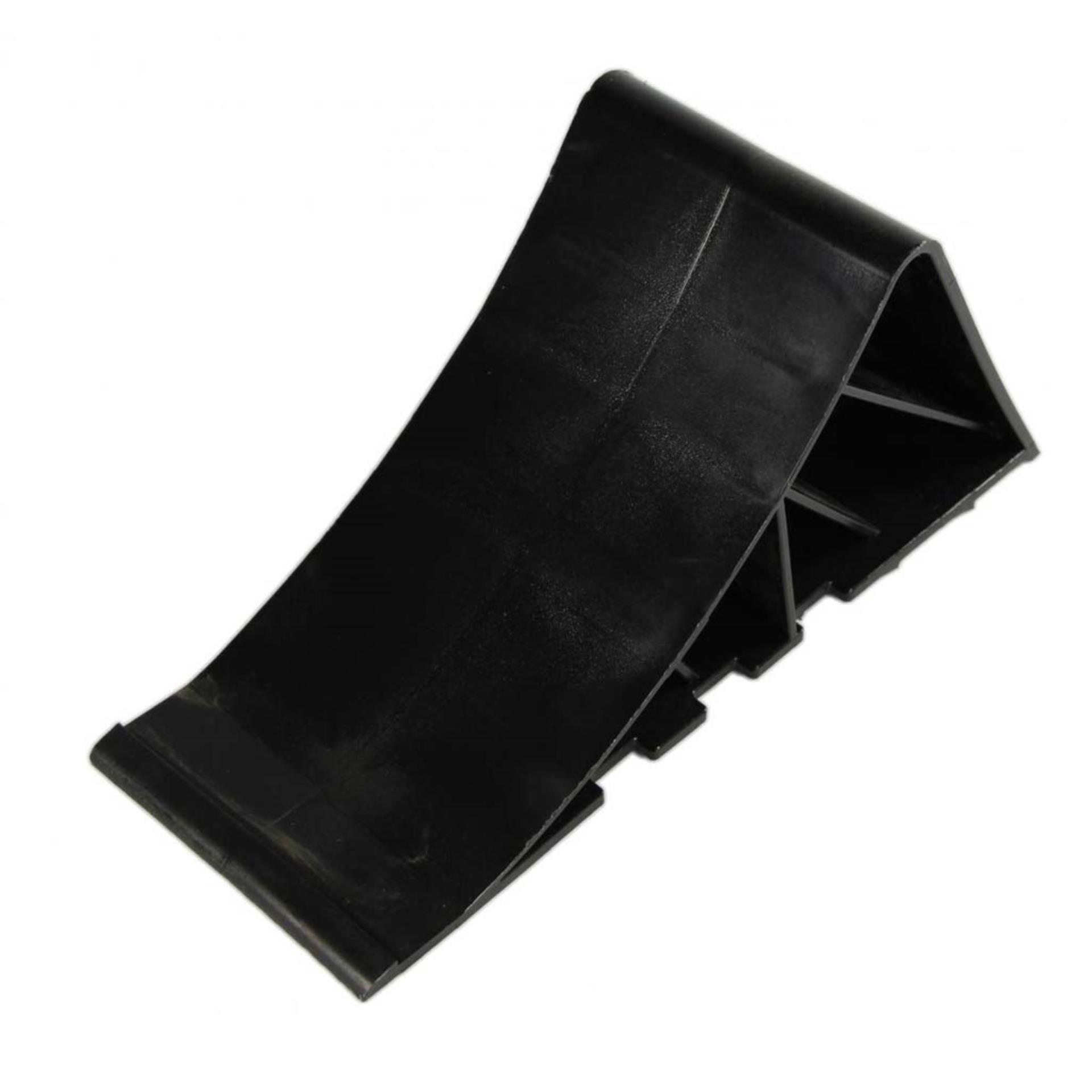 Bierhake Unterlegkeil (224 x 99 x 90 mm), schwarz TÜV