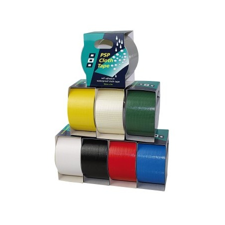PSP Marine Tapes Ducktape 50 mm x 5 Meter, Schwarz