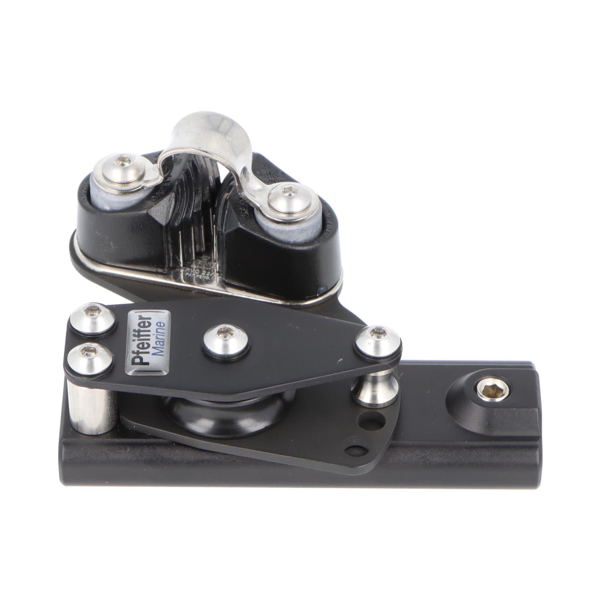 Pfeiffer Marine Traveller-Kontrollblock einfach Rolle + Klemme, rechts
