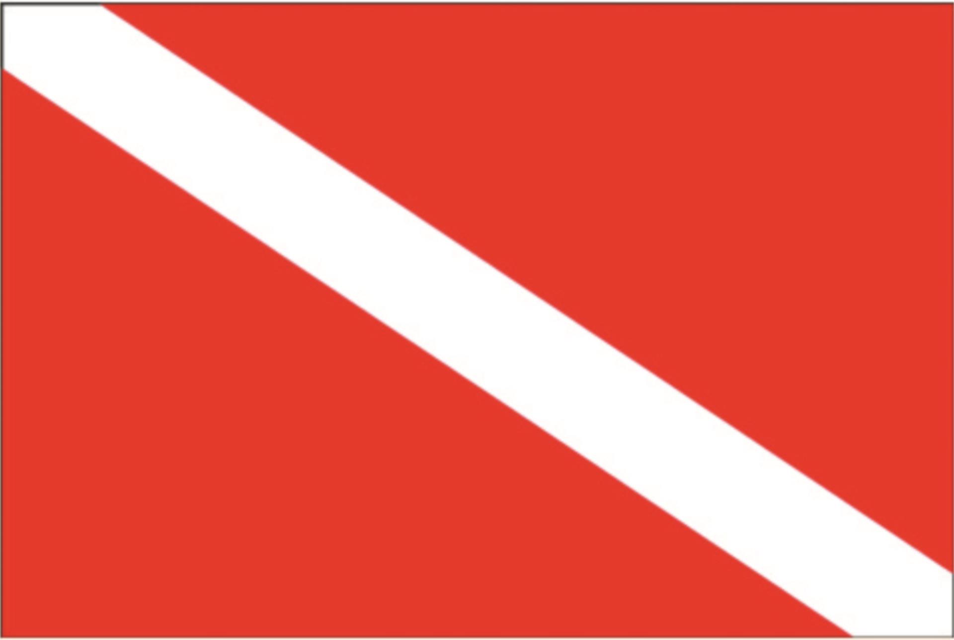 Osculati Taucherflagge, 30 x 45 cm