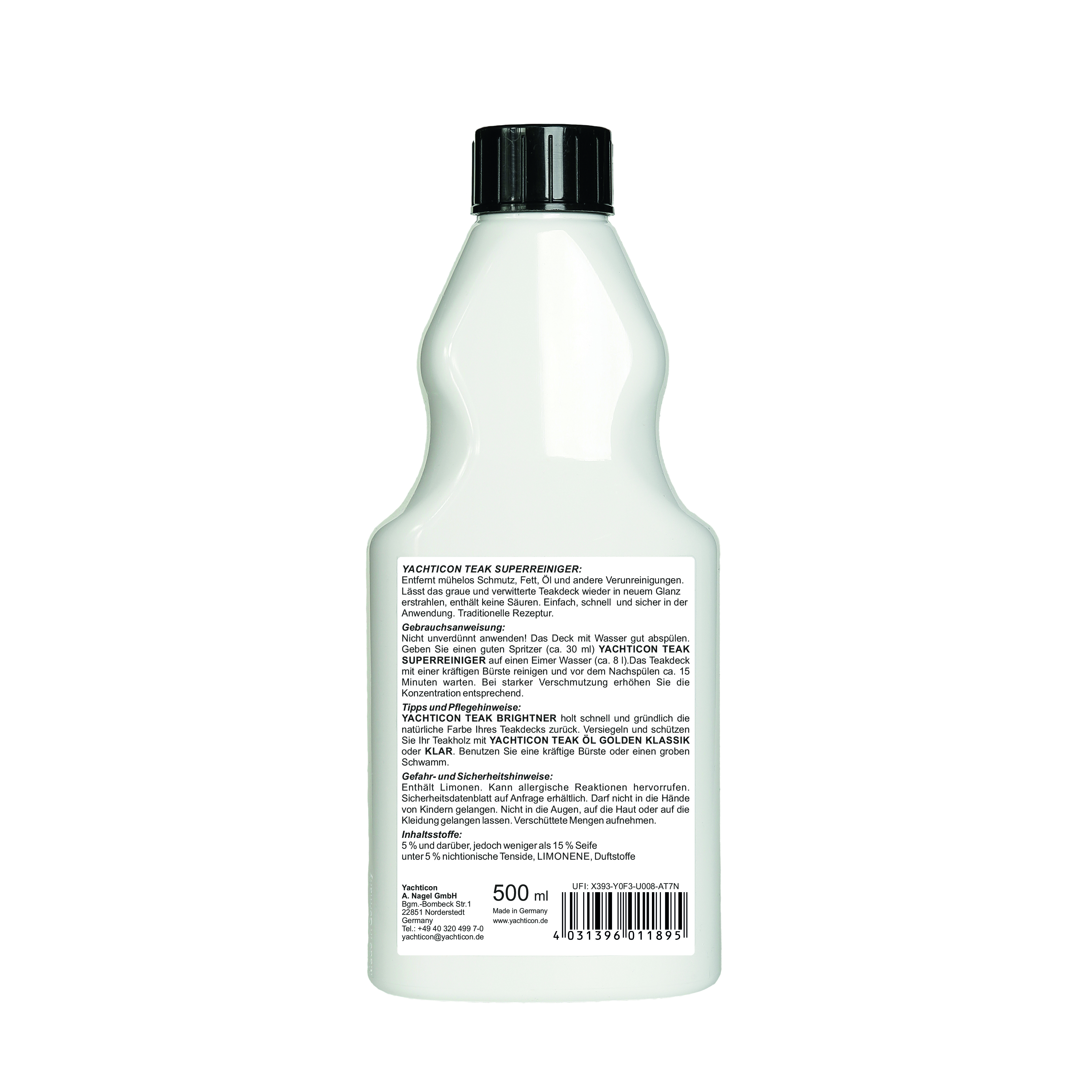 Yachticon Teak Super Reiniger, 500 ml