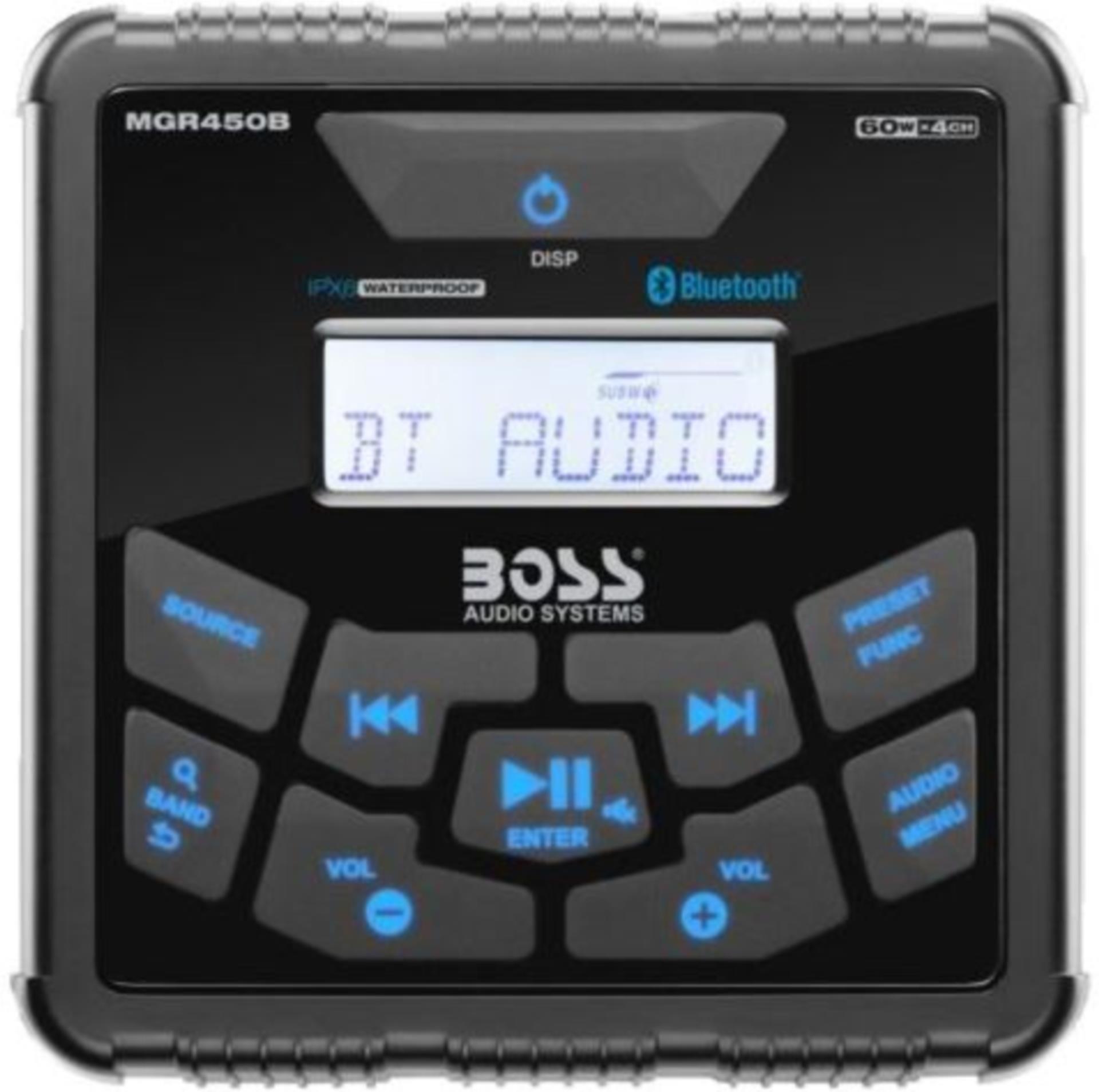Boss Audio BOSS MGR450B Marine Multi Media Receiver 