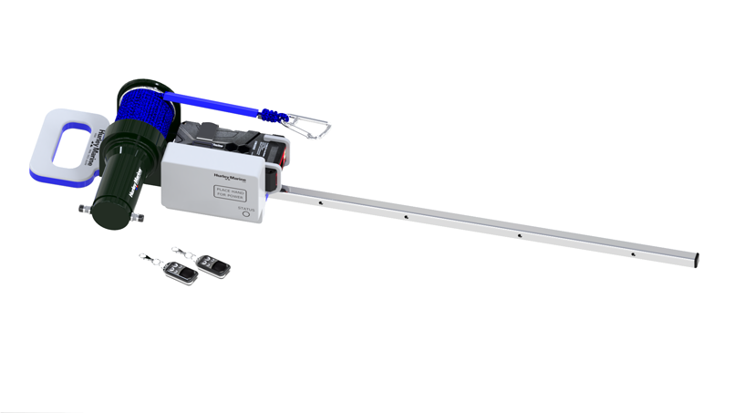 Hurley Marine Hurley H3O Davit mit Elektrischer Winch - weiß