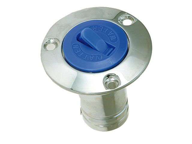 Talamex Einfüllstutzen Wasser 38 mmØ, blau Talamex Einfüllstutzen Wasser 38 mmØ, blau