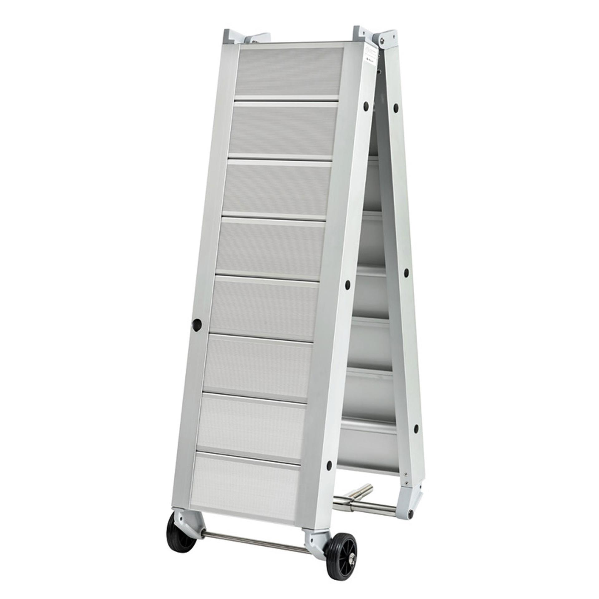 Gangway klappbar 2,1m x 0,36m ALU/ALU