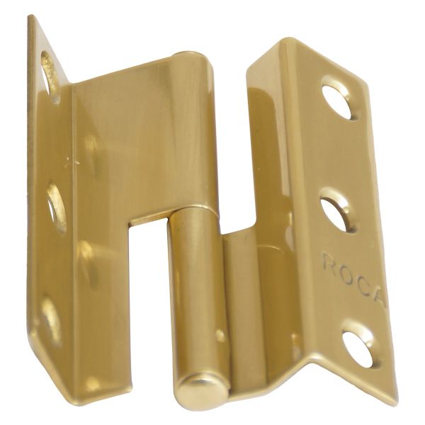 Roca Tür- & Lukenscharnier Messing, linksöffnend 35 x 55 mm