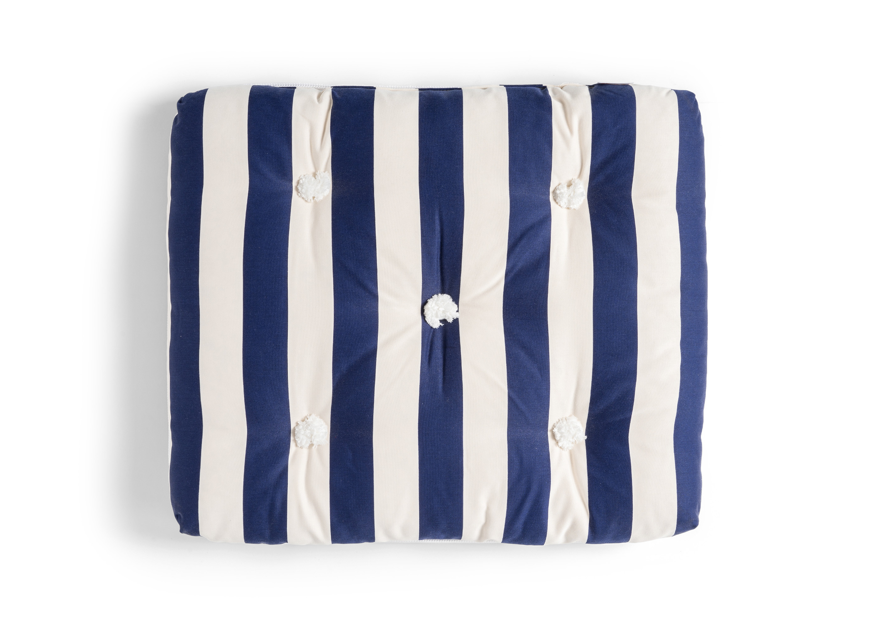 Talamex Kapok-Einzelsitzkissen / Marineblau / breit gestreift Talamex Kapok-Einzelsitzkissen / Marineblau / breit gestreift